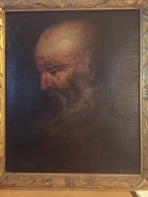 A painting of a person
